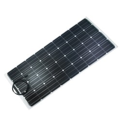 Panneau solaire monocristallin semi-flexible