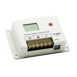 RÉGULATEUR DE CHARGE SOLAIRE 10 A PWM